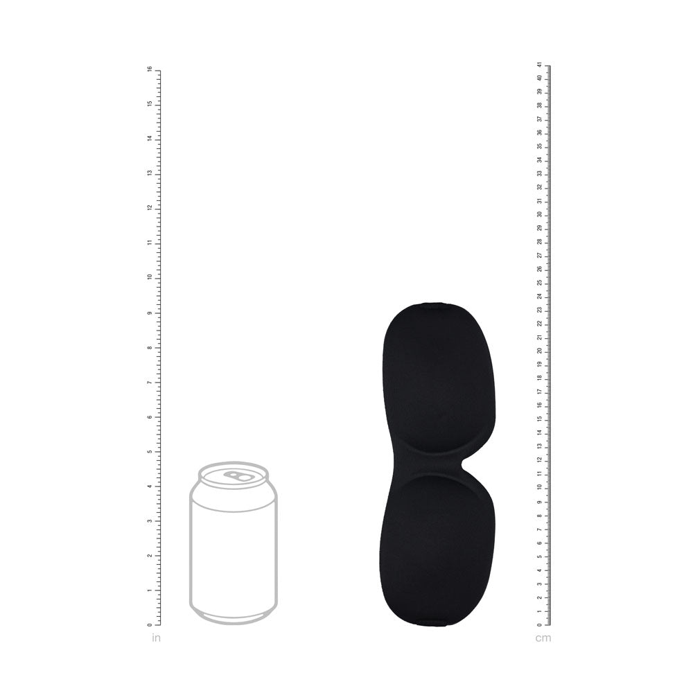 Ouch! 3 D Mask Black Black Eye Mask
