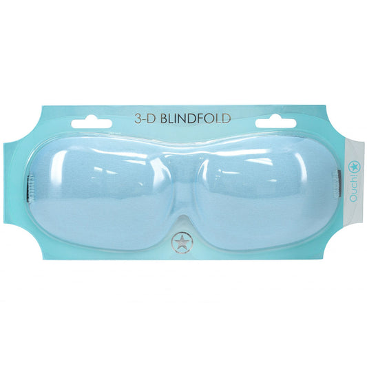 Ouch! 3 D Mask Powder Blue Powder Blue Eye Mask