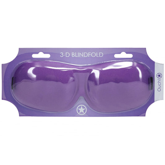 Ouch! 3 D Mask Purple Purple Eye Mask