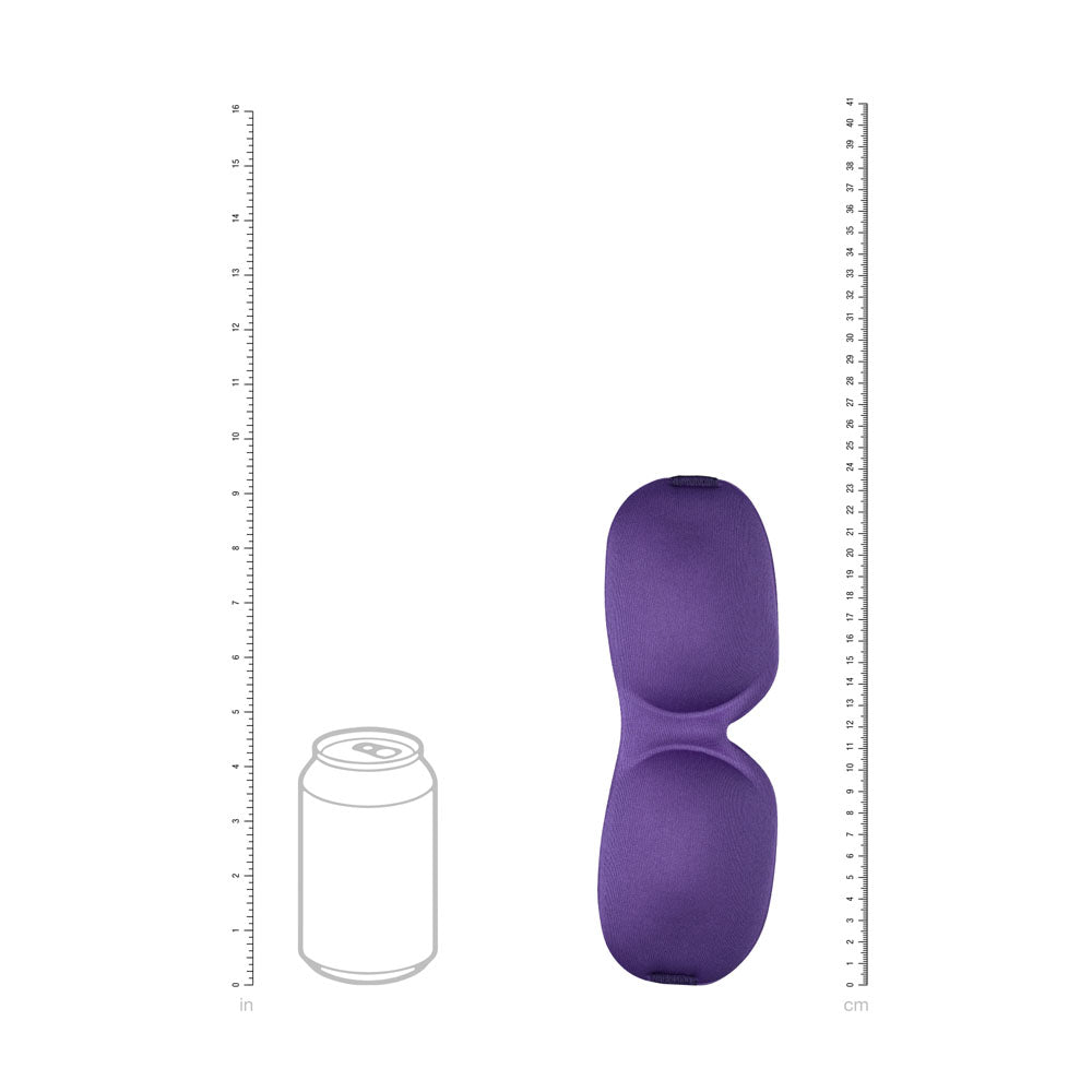 Ouch! 3 D Mask Purple Purple Eye Mask