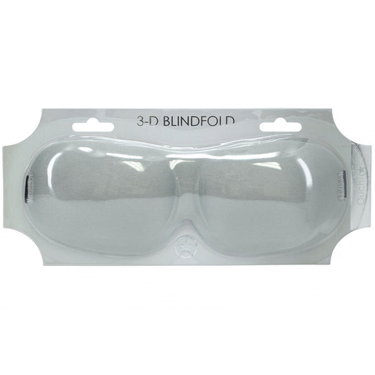 Ouch! 3 D Mask Silver Silver Eye Mask
