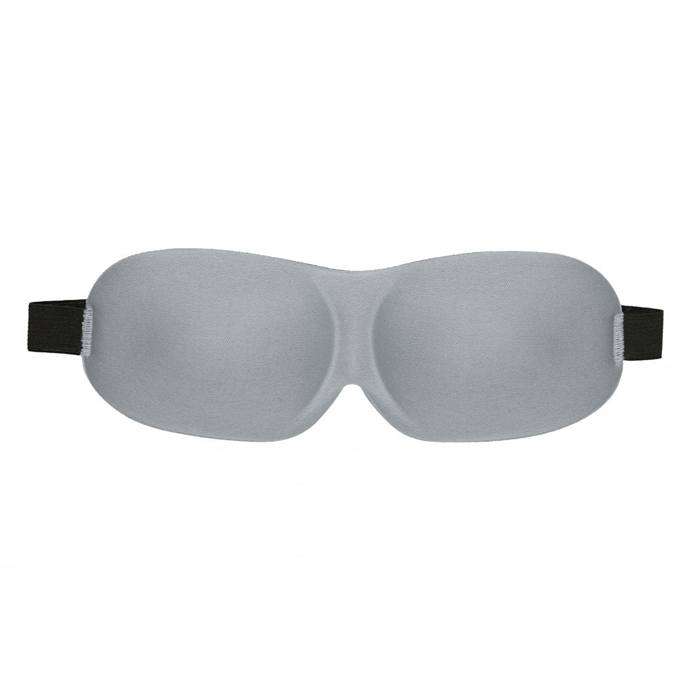 Ouch! 3 D Mask Silver Silver Eye Mask
