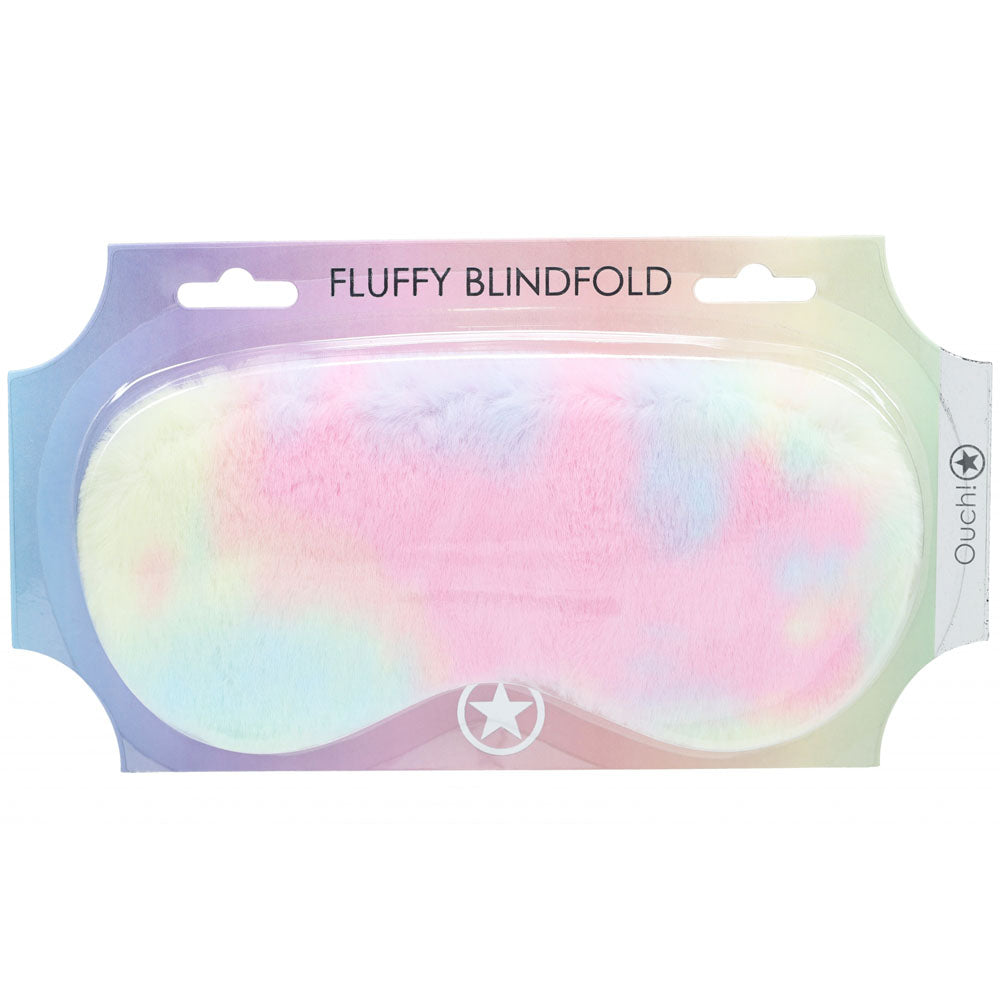 Ouch! Fluffy Mask Multicolour 1 Coloured Fluffy Eye Mask