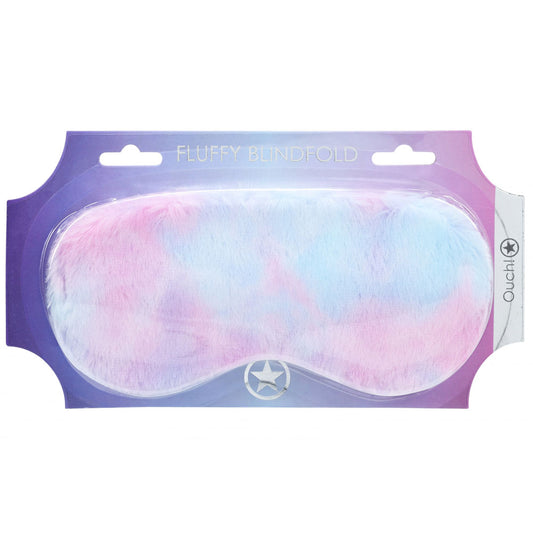 Ouch! Fluffy Mask Multicolor 2 Coloured Fluffy Eye Mask