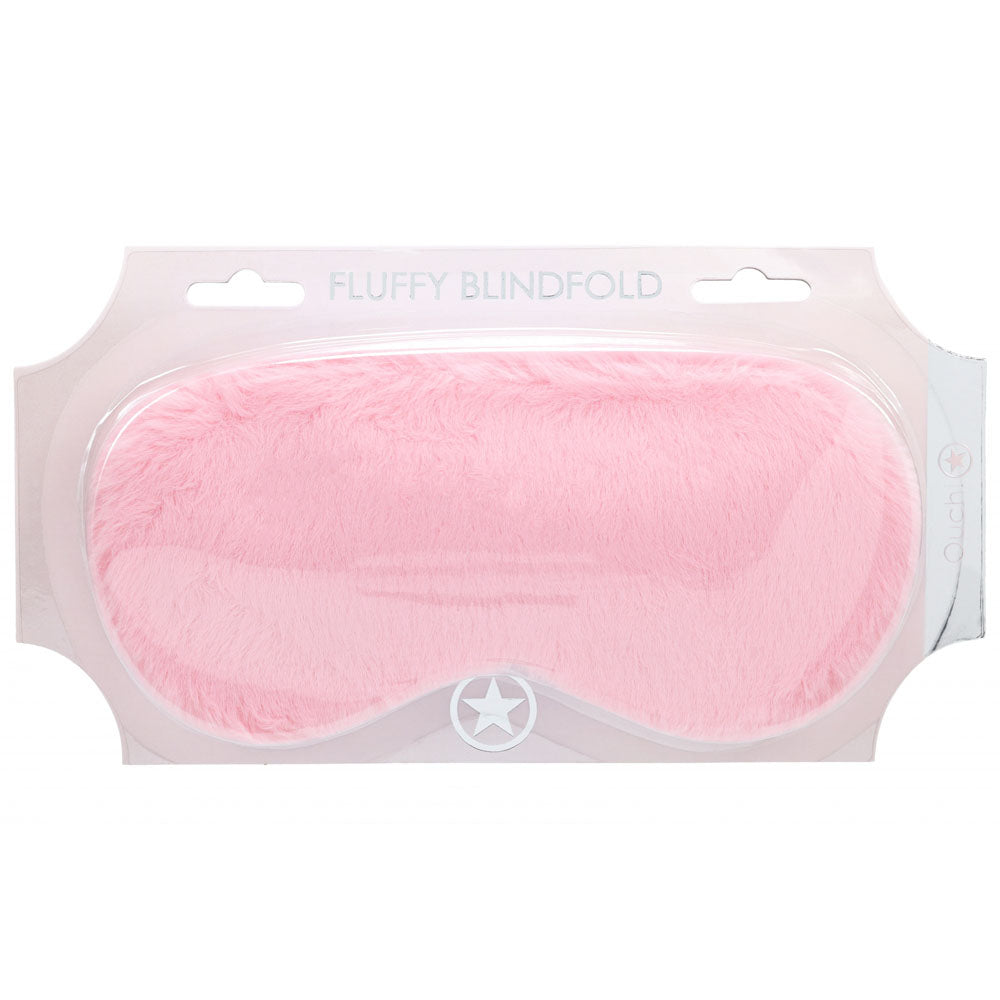 Ouch! Fluffy Mask Powder Pink Pink Fluffy Eye Mask