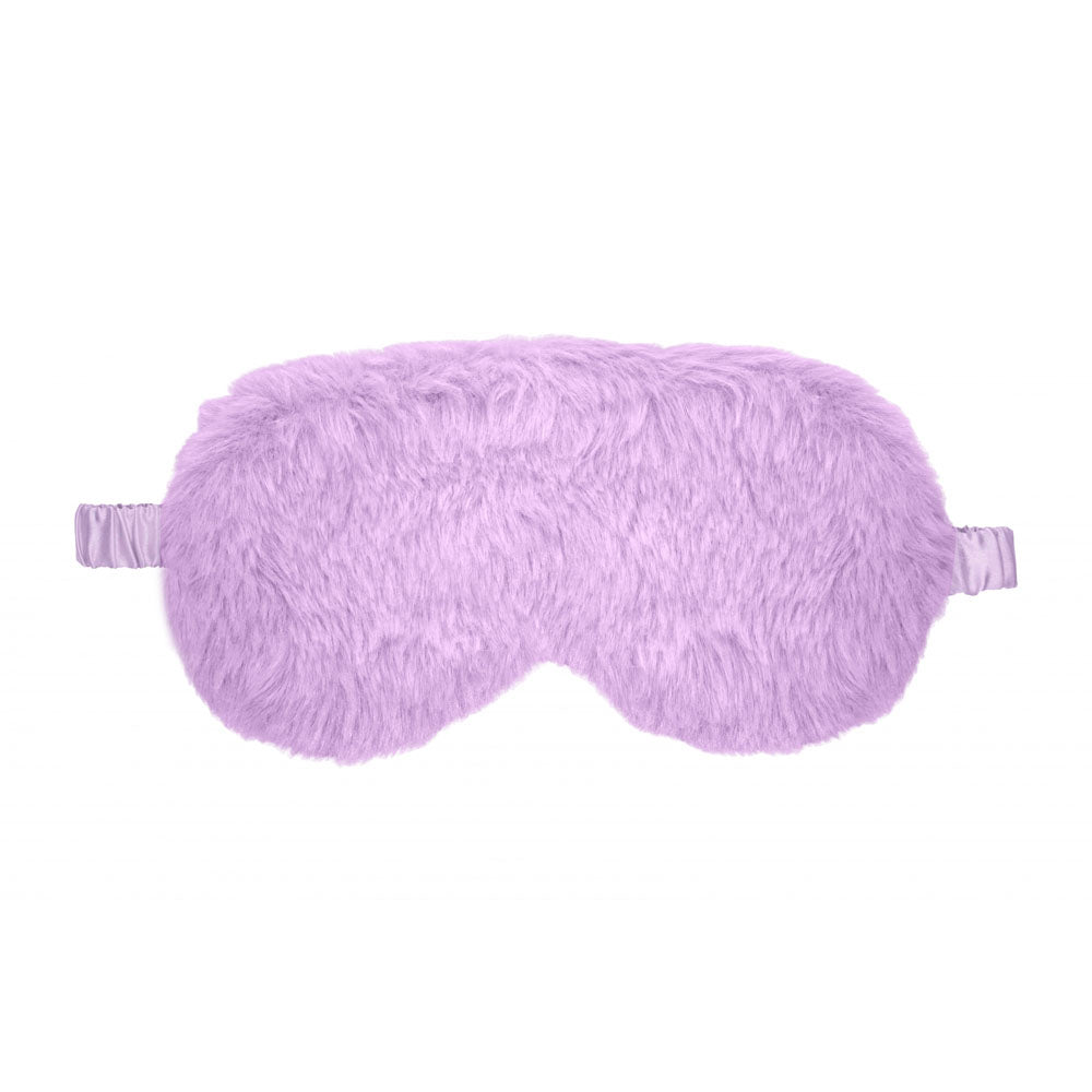 Ouch! Fluffy Mask Purple Purple Fluffy Eye Mask