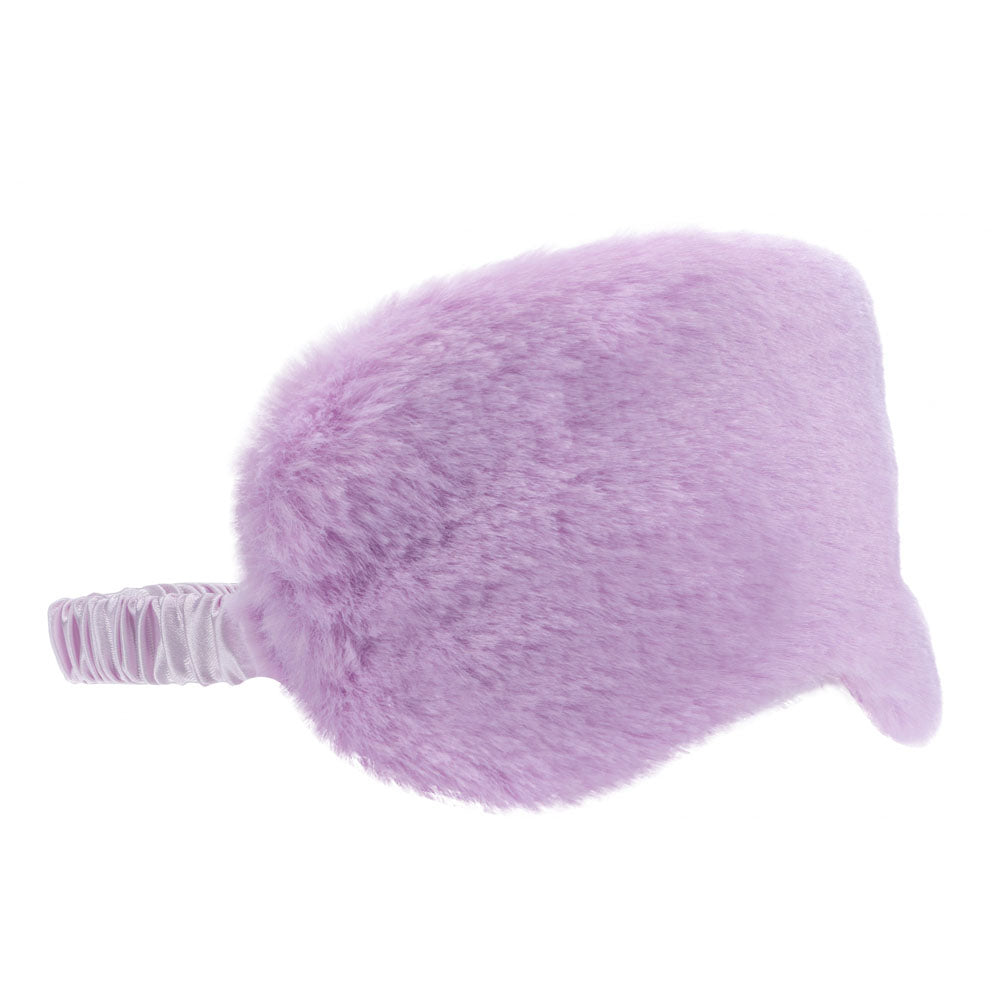 Ouch! Fluffy Mask Purple Purple Fluffy Eye Mask