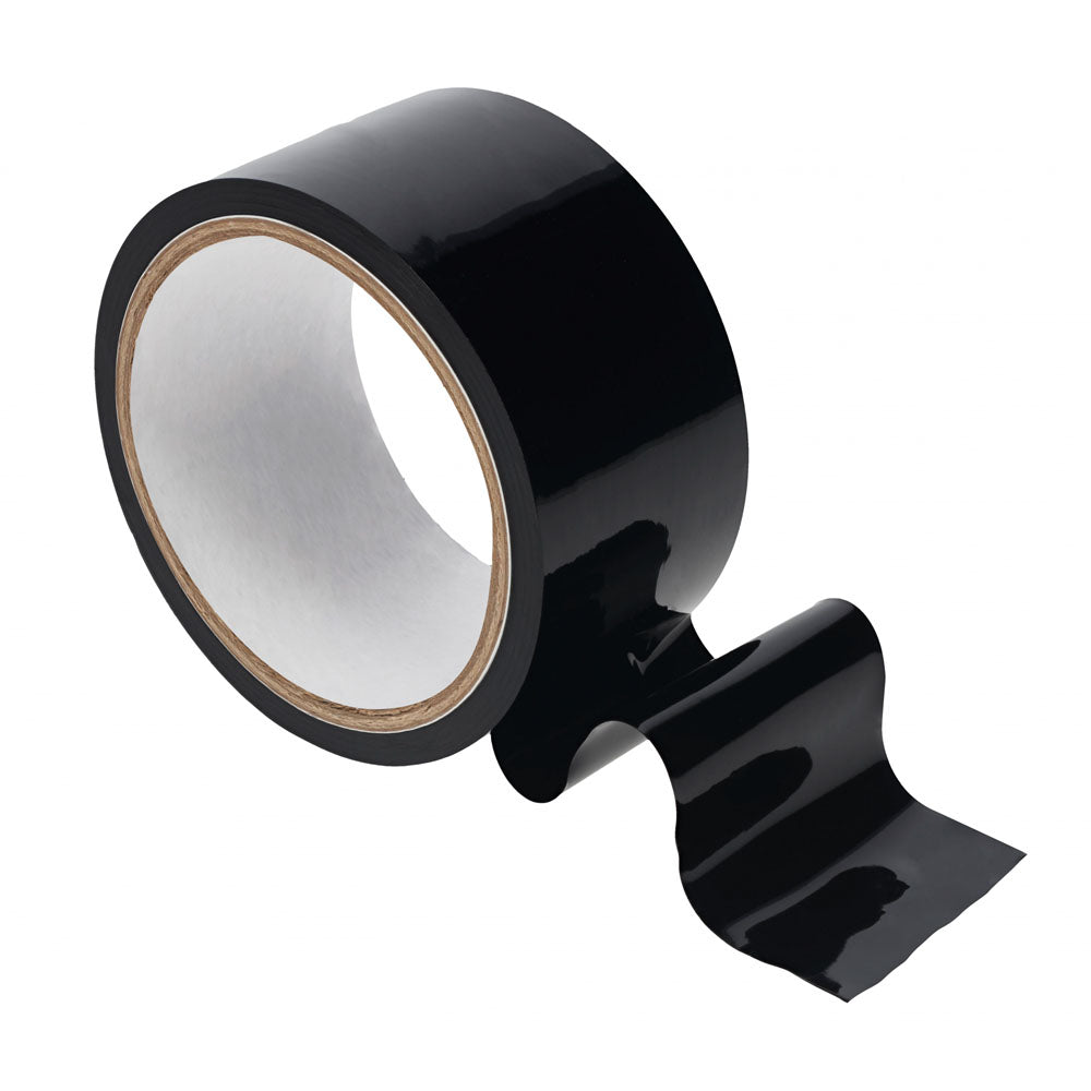 Ouch! Pvc Non Stick Tape Black Black Bondage Tape 20 Metre Length