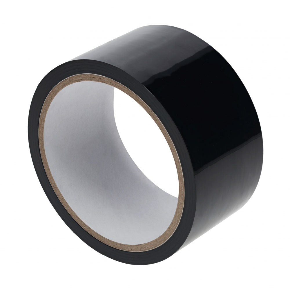 Ouch! Pvc Non Stick Tape Black Black Bondage Tape 20 Metre Length