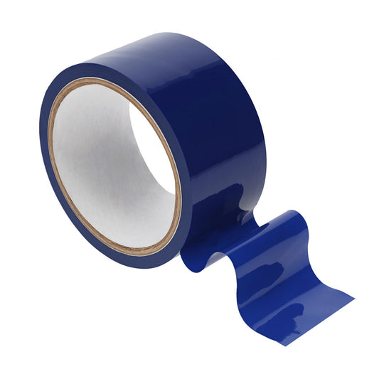 Ouch! Pvc Non Stick Tape Navy Navy Blue Bondage Tape 20 Metre Length
