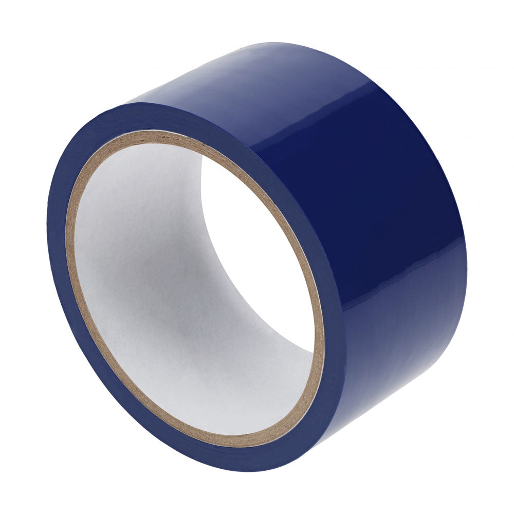 Ouch! Pvc Non Stick Tape Navy Navy Blue Bondage Tape 20 Metre Length