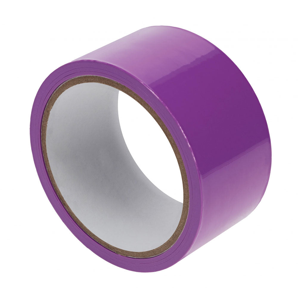 Ouch! Pvc Non Stick Tape Purple Purple Bondage Tape 20 Metre Length