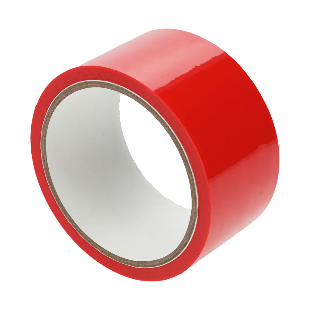 Ouch! Pvc Non Stick Tape Red Red Bondage Tape 20 Metre Length