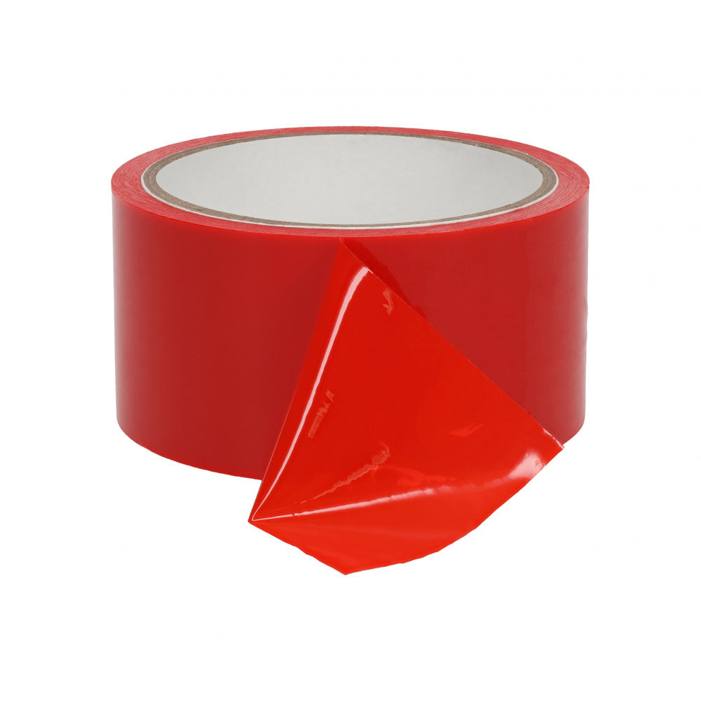 Ouch! Pvc Non Stick Tape Red Red Bondage Tape 20 Metre Length