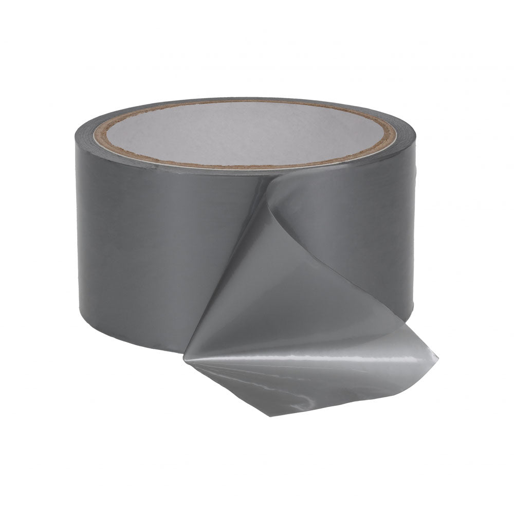 Ouch! Pvc Non Stick Tape Silver Silver Bondage Tape 20 Metre Length