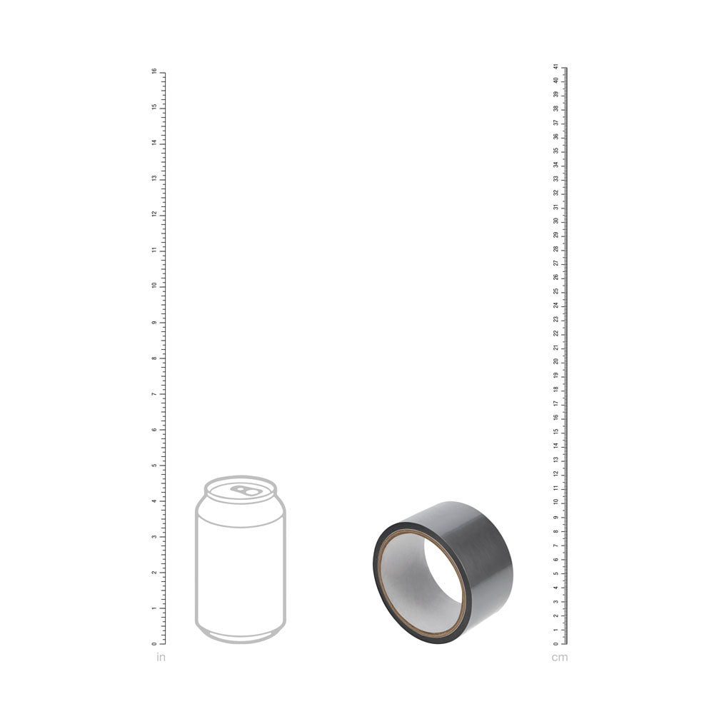 Ouch! Pvc Non Stick Tape Silver Silver Bondage Tape 20 Metre Length