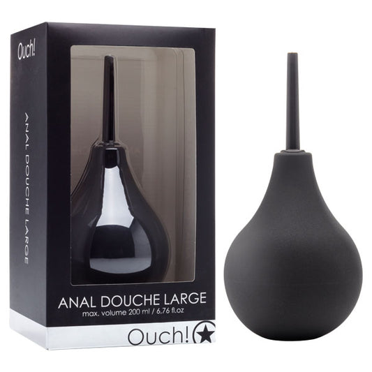 Ouch Anal Douche Large Black Douche 200 Ml