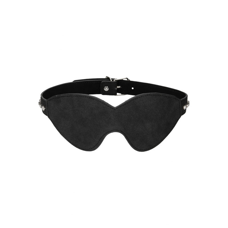 Ouch! Diamond Studded Eye Mask Black Eye Mask