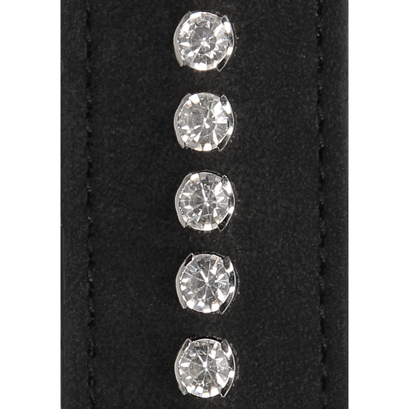 Ouch! Diamond Studded Eye Mask Black Eye Mask