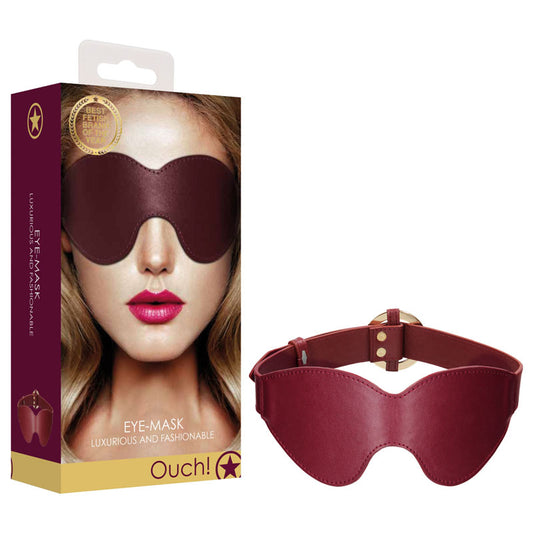 Ouch! Halo Eyemask Burgundy Eye Mask