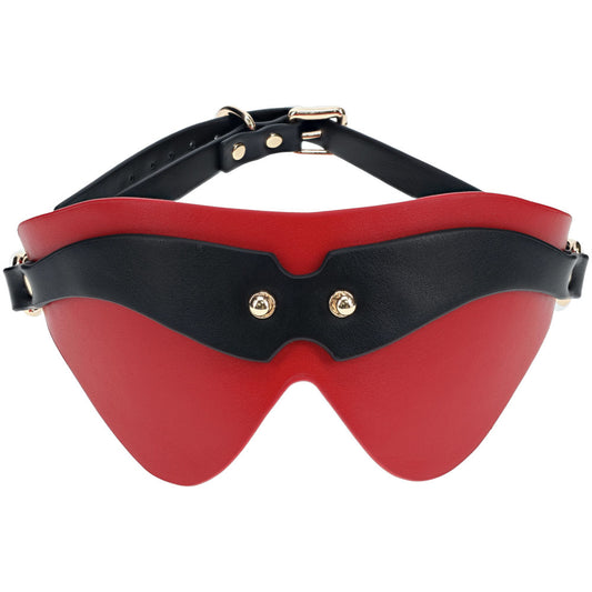 Ouch! Milan Collection Blindfold Black/Red Eyemask