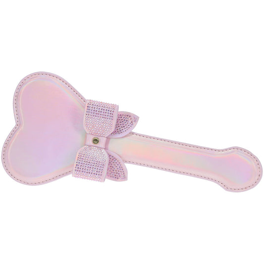Ouch! Paris Collection Paddle Pink Heart Paddle