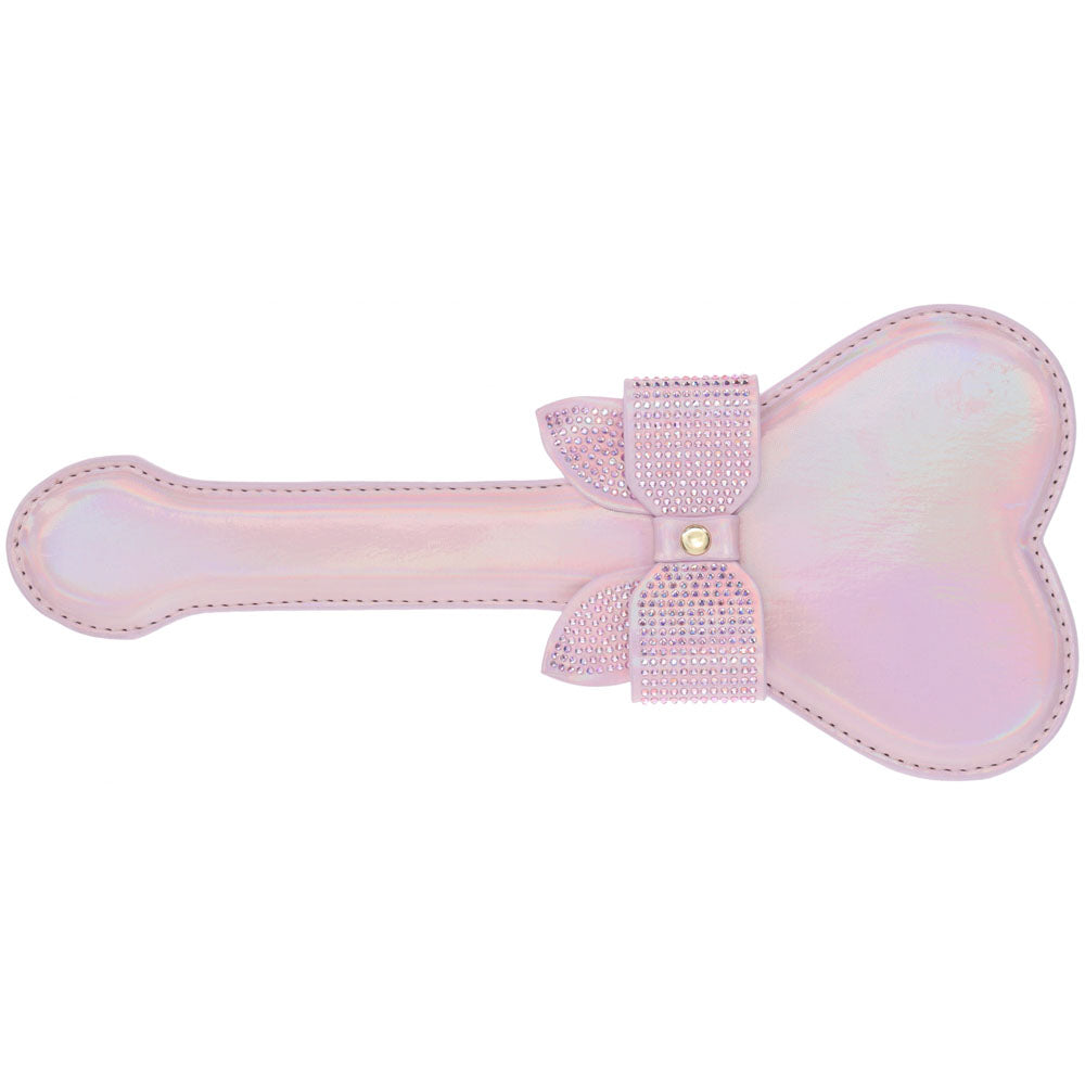 Ouch! Paris Collection Paddle Pink Heart Paddle