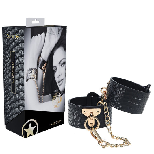 Ouch! Florence Collection Handcuffs Black Restraints