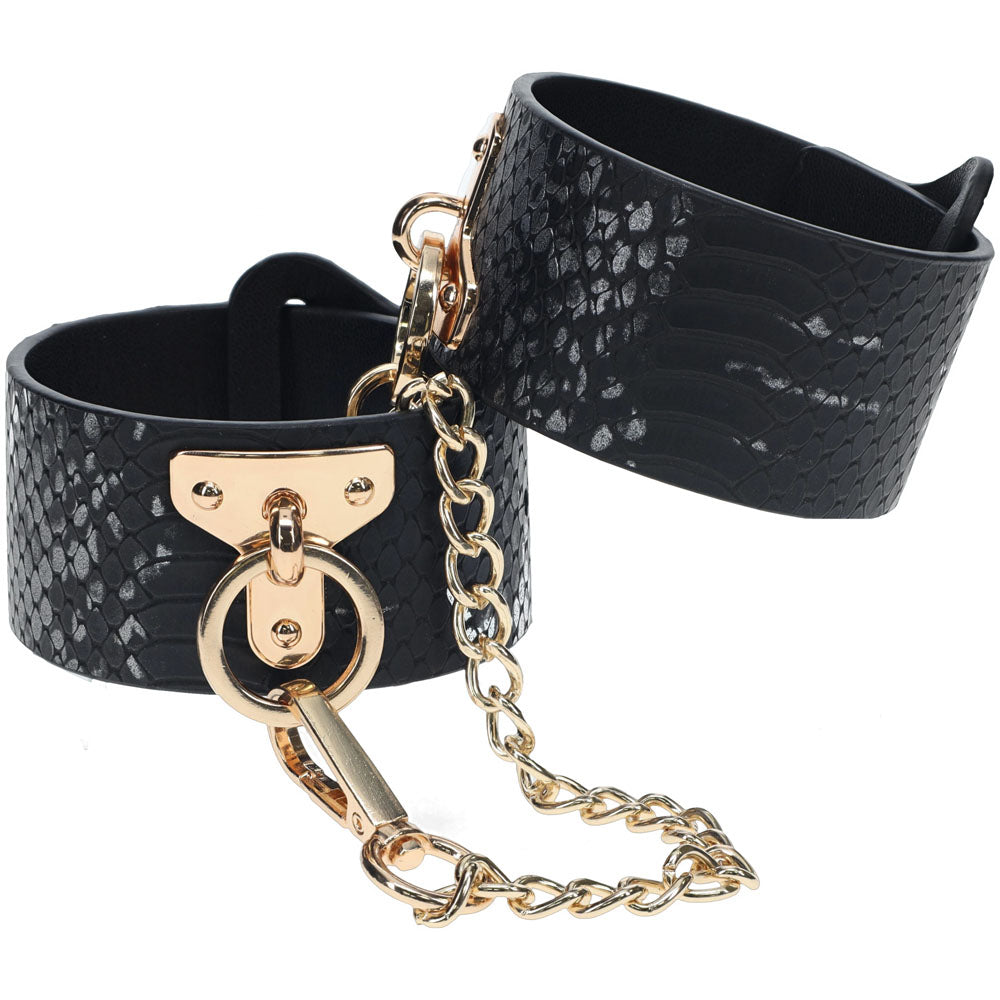 Ouch! Florence Collection Handcuffs Black Restraints