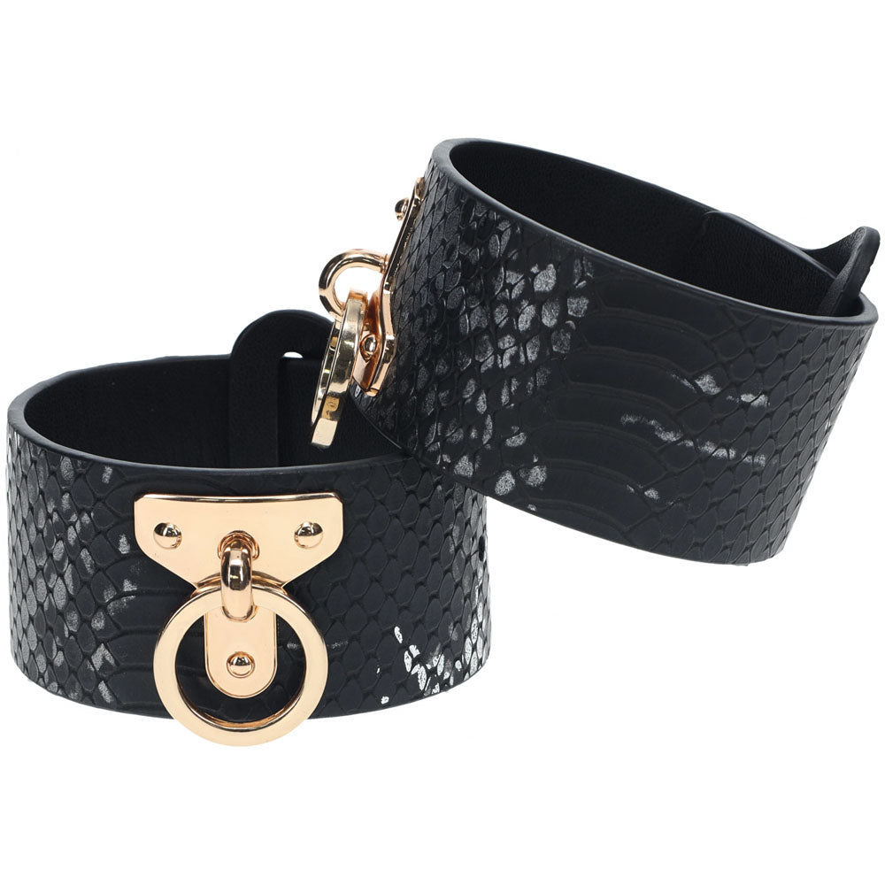 Ouch! Florence Collection Handcuffs Black Restraints