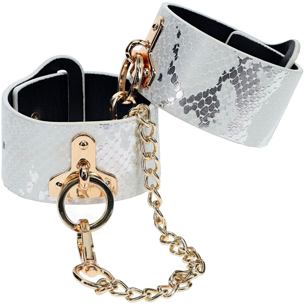 Ouch! Florence Collection Handcuffs White Restraints