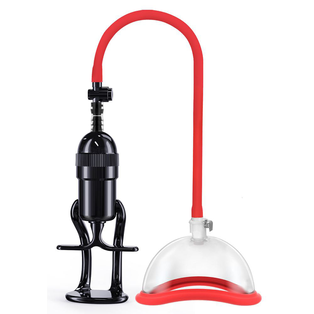 Luv Pump Vagina Enhancement System Clear/Red Vagina Pump
