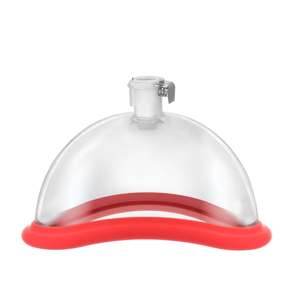 Luv Pump Vagina Enhancement System Clear/Red Vagina Pump