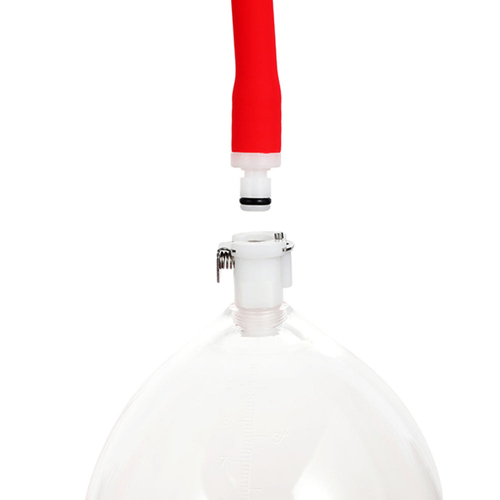 Luv Pump Vagina Enhancement System Clear/Red Vagina Pump