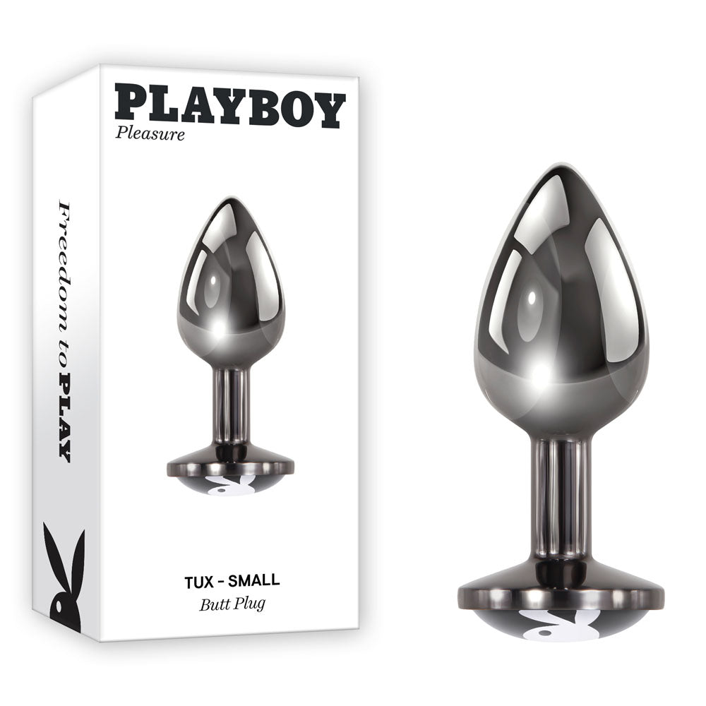 Playboy Pleasure Tux Small Metal 7.4 Cm Small Butt Plug