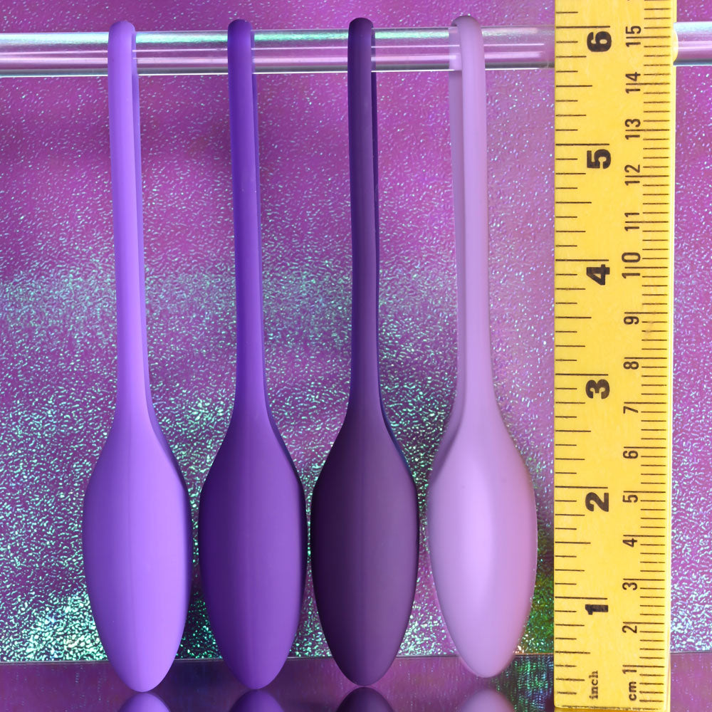 Playboy Pleasure Put In Work Purple Kegel Ball Set Set Of 4