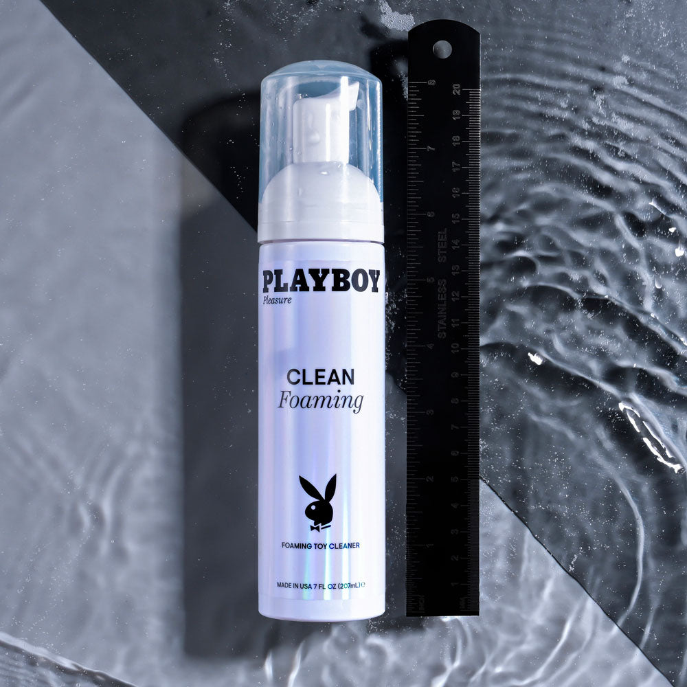 Playboy Pleasure Clean Foaming Foaming Toy Cleaner 207 Ml Bottle