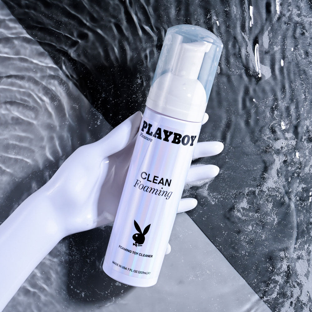 Playboy Pleasure Clean Foaming Foaming Toy Cleaner 207 Ml Bottle