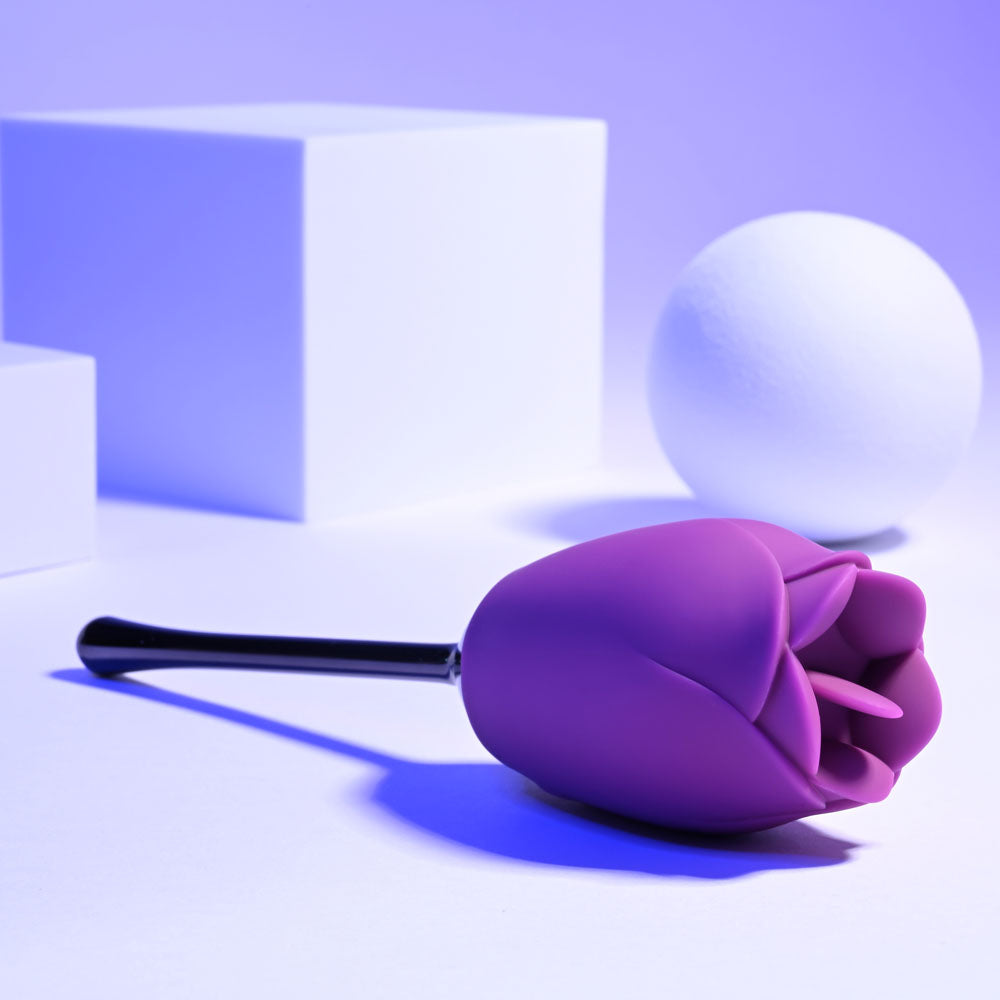 Playboy Pleasure Petal Purple Usb Rechargeable Flicking Stimulator