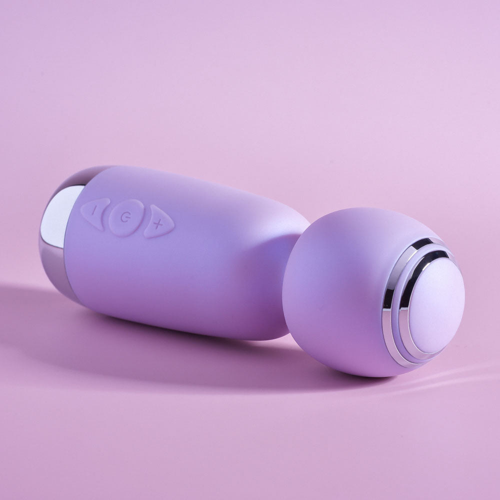 Playboy Pleasure Royal Mini Lilac 12.5 Cm Usb Rechargeable Mini Wand Vibrator