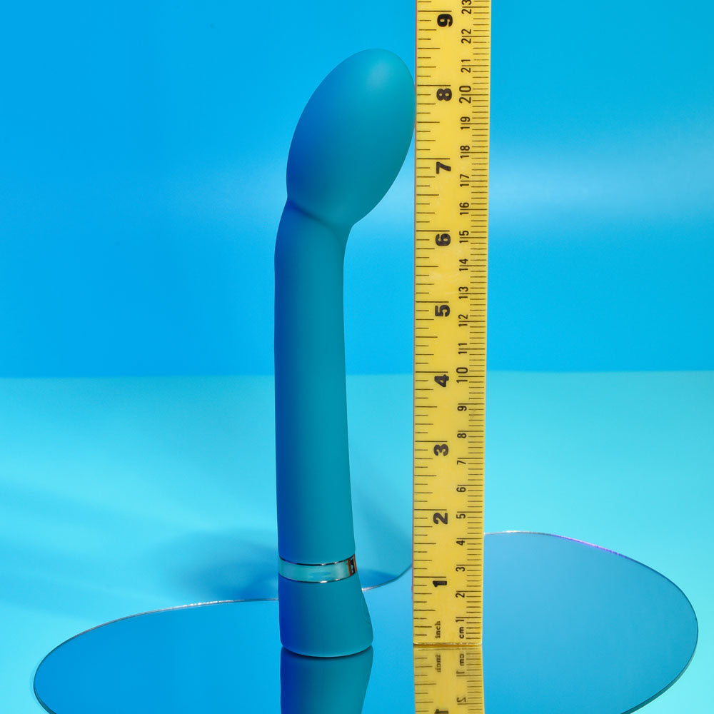 Playboy Pleasure On The Spot Blue 21.6 Cm Usb Rechargeable G Spot Vibrator