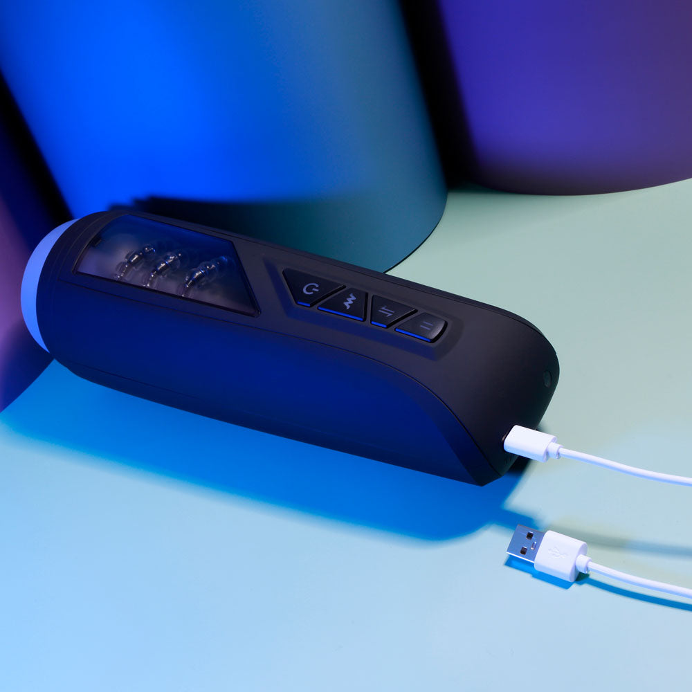 Playboy Pleasure Pursuit Of Pleasure Usb Rechargeable Vibrating Stroker