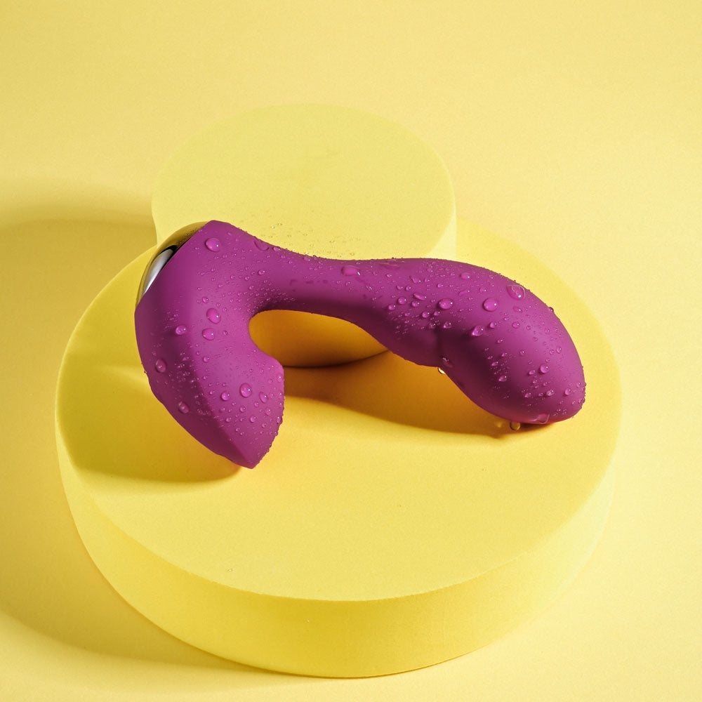 Playboy Pleasure Arch Purple 14.1 Cm Usb Rechargeable G Spot Vibrator