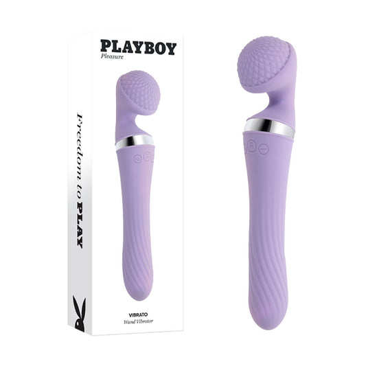 Playboy Pleasure Vibrato Lavender 24 Cm Usb Rechargeable Massage Wand