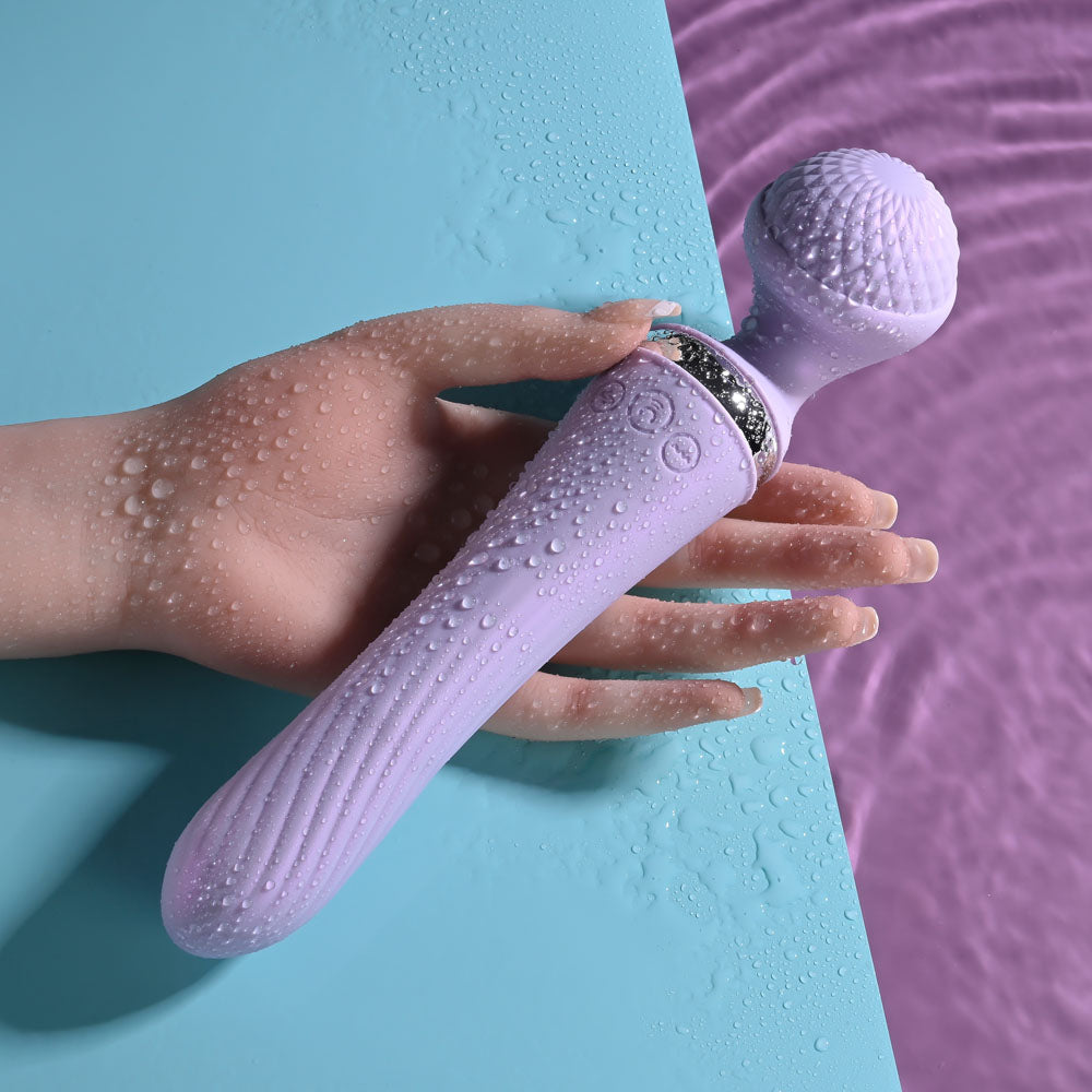 Playboy Pleasure Vibrato Lavender 24 Cm Usb Rechargeable Massage Wand