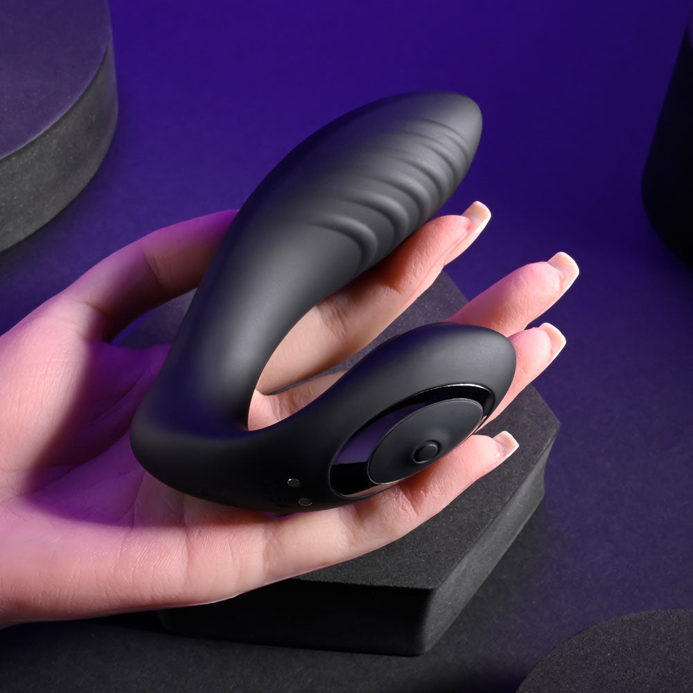 Playboy Pleasure Play Time Black 12.7 Cm Usb Rechargeable Vibrator