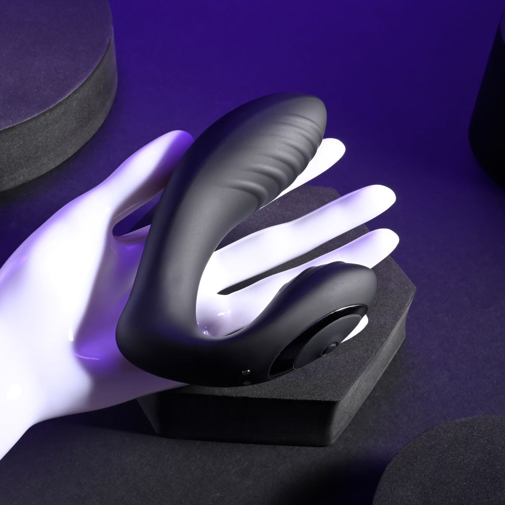Playboy Pleasure Play Time Black 12.7 Cm Usb Rechargeable Vibrator