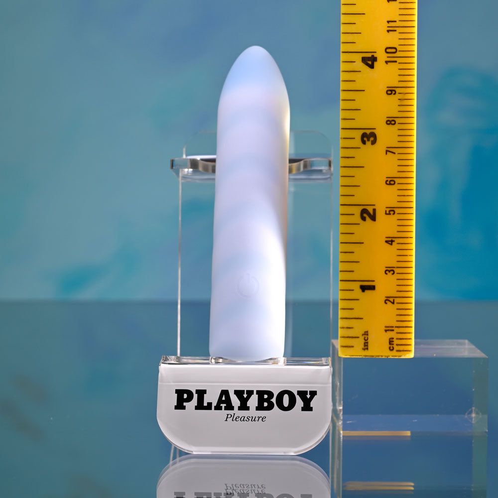 Playboy Pleasure Unicorn Vibes 11.7 Cm Usb Rechargeable Bullet
