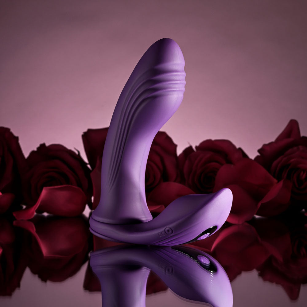 Playboy Pleasure Mix & Match Purple Usb Rechargeable With C Ring Attachment