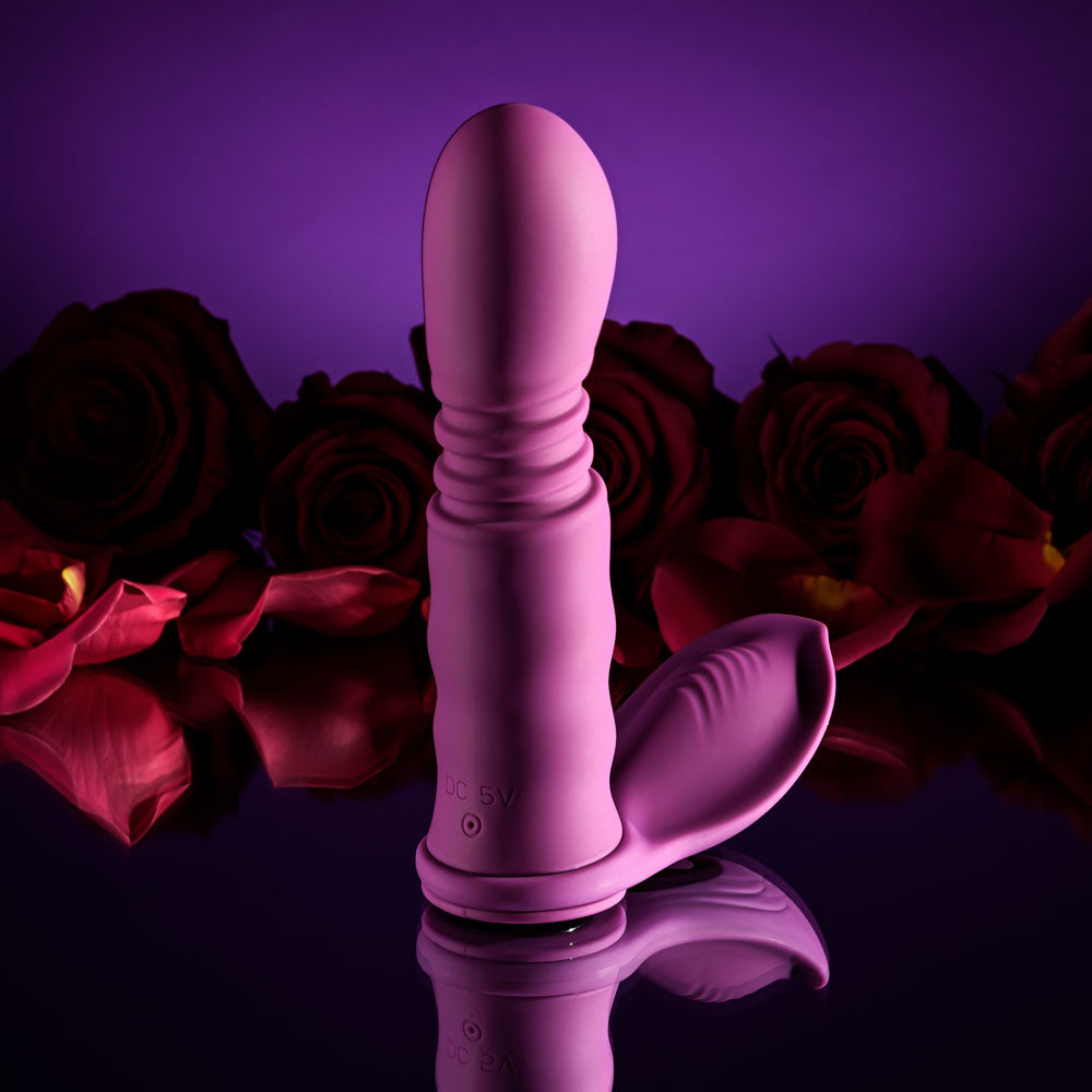 Playboy Pleasure Match Play Pink Usb Rechargeable With C Ring Attachment